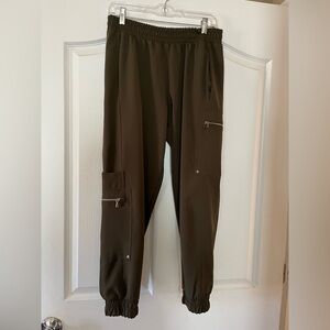 Zara Olive Green Jogger Pants